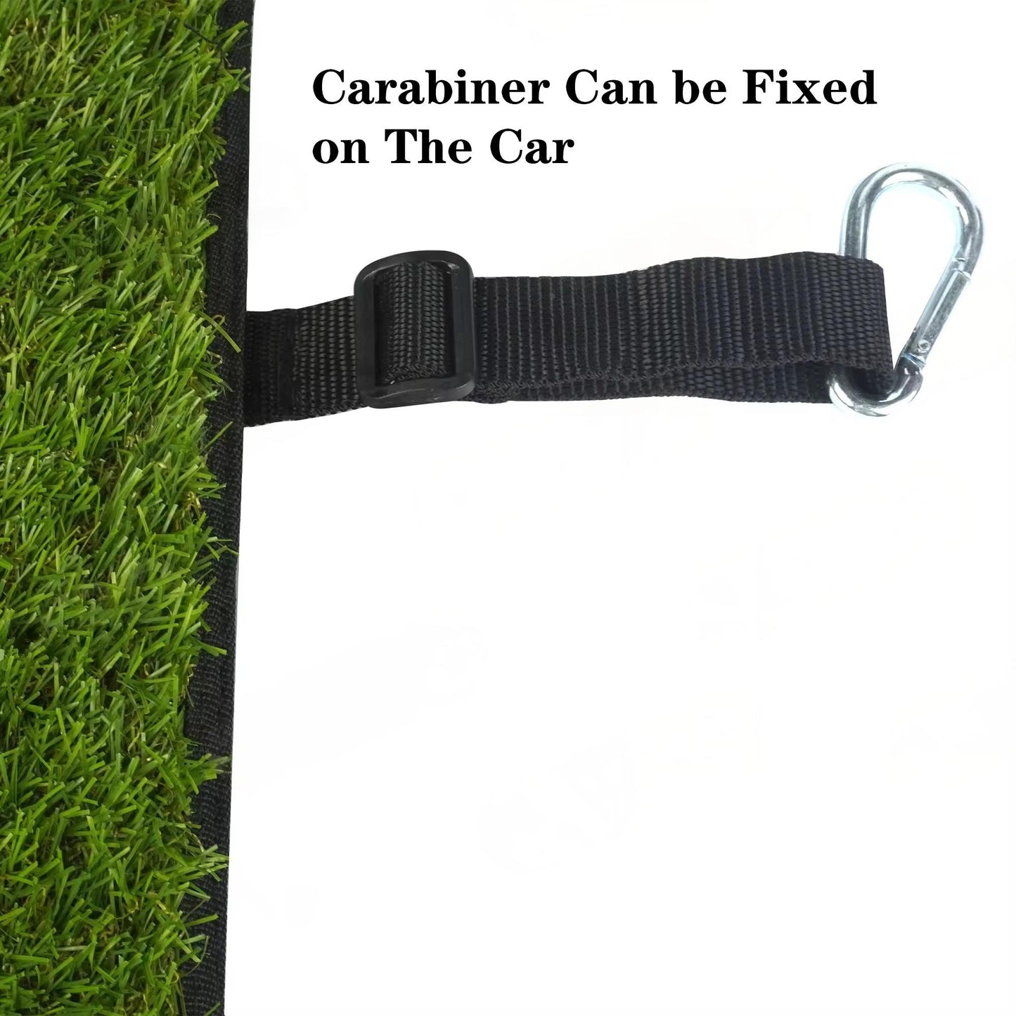 Heavy-Duty Outdoor Pet Ladder | Non-Slip Artificial Grass Stairs for Cars, Trucks & SUVs | Foldable, Portable & Sturdy Dog Ramp