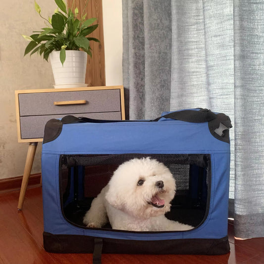 PHH-PC05 Portable Pet Crate | Foldable Dog & Cat Tent Kennel | Travel Carrier for Pets