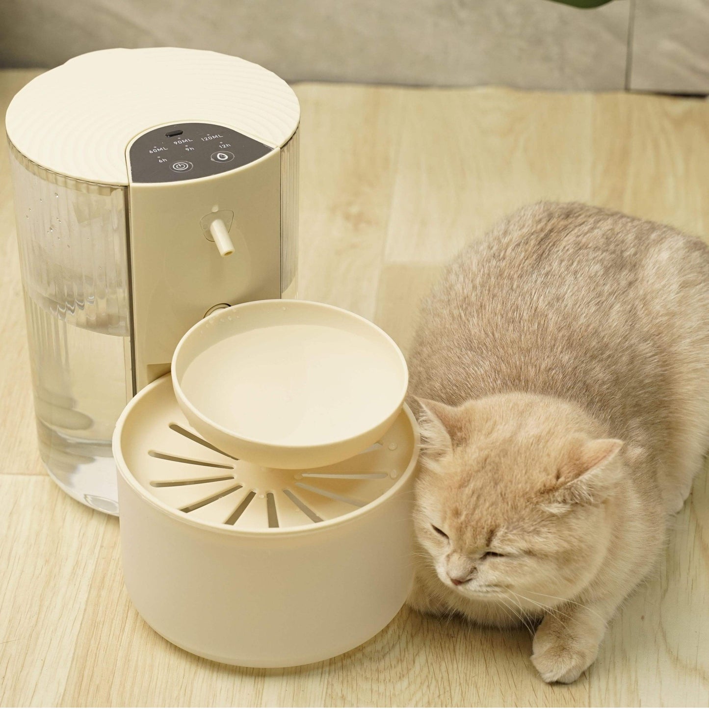Smart Pet Water Dispenser with Clean & Dirty Water Separation | Automatic Pet Water Fountain with Wireless Charging | 3L Capacity for Cats & Dogs