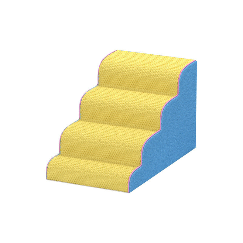 Pet Stairs for Small Dogs & Cats | Anti-Slip Washable Pet Ramp | 3/4/5 Steps Bed & Sofa Ladder