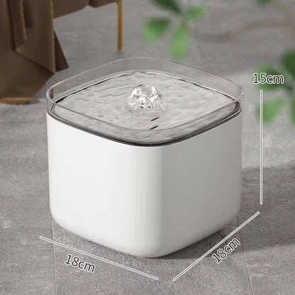 Automatic Pet Water Fountain with 4-Level Filtration | 3L Large Capacity | Quiet Flowing Water Dispenser for Dogs & Cats | Smart & Safe Hydration