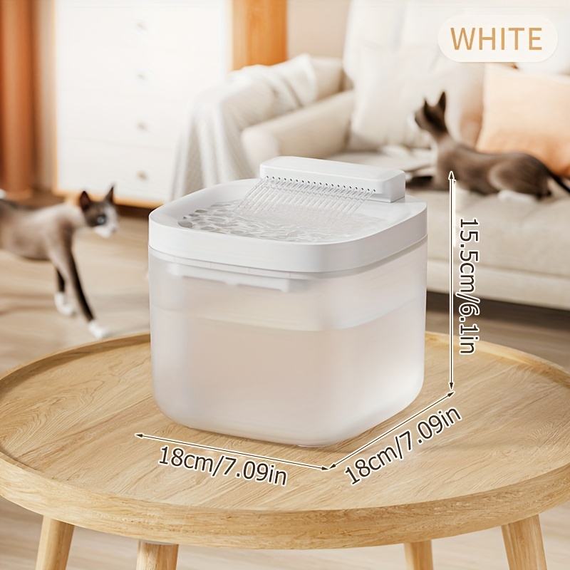 Smart Pet Water Fountain – Automatic Circulating Filtered Water Dispenser for Cats & Dogs – 3L Large Capacity, Quiet, Hygienic & Easy to Clean