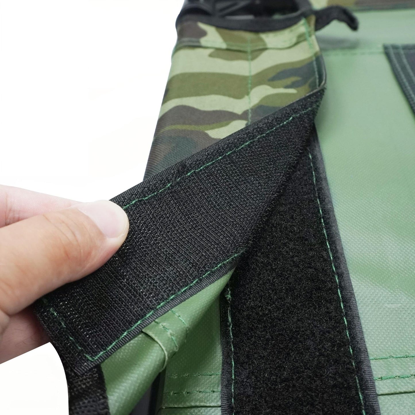 Camouflage Outdoor Elevated Dog Bed – Portable Breathable Pet Cot for Medium & Large Dogs