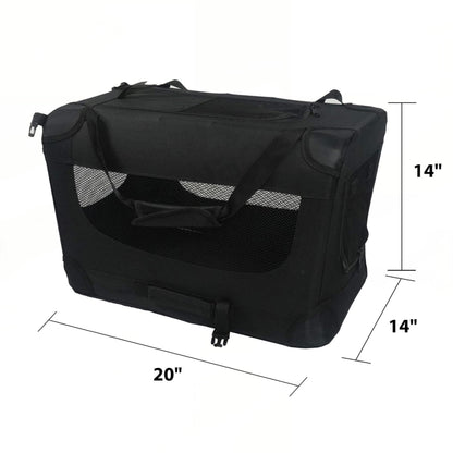 PHH-PC05 Portable Pet Crate | Foldable Dog & Cat Tent Kennel | Travel Carrier for Pets