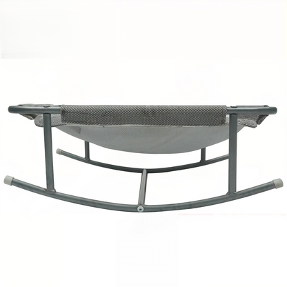 Pet Cat Hammock | Multi-functional Rocking Bed | Removable Washable Fabric | Elevated & Breathable Design | Durable Iron Frame