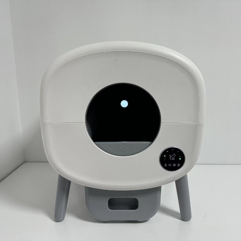 Smart Automatic Cat Litter Box | Self-Cleaning Large Cat Toilet | APP Remote Control &amp; Hygiene Monitoring