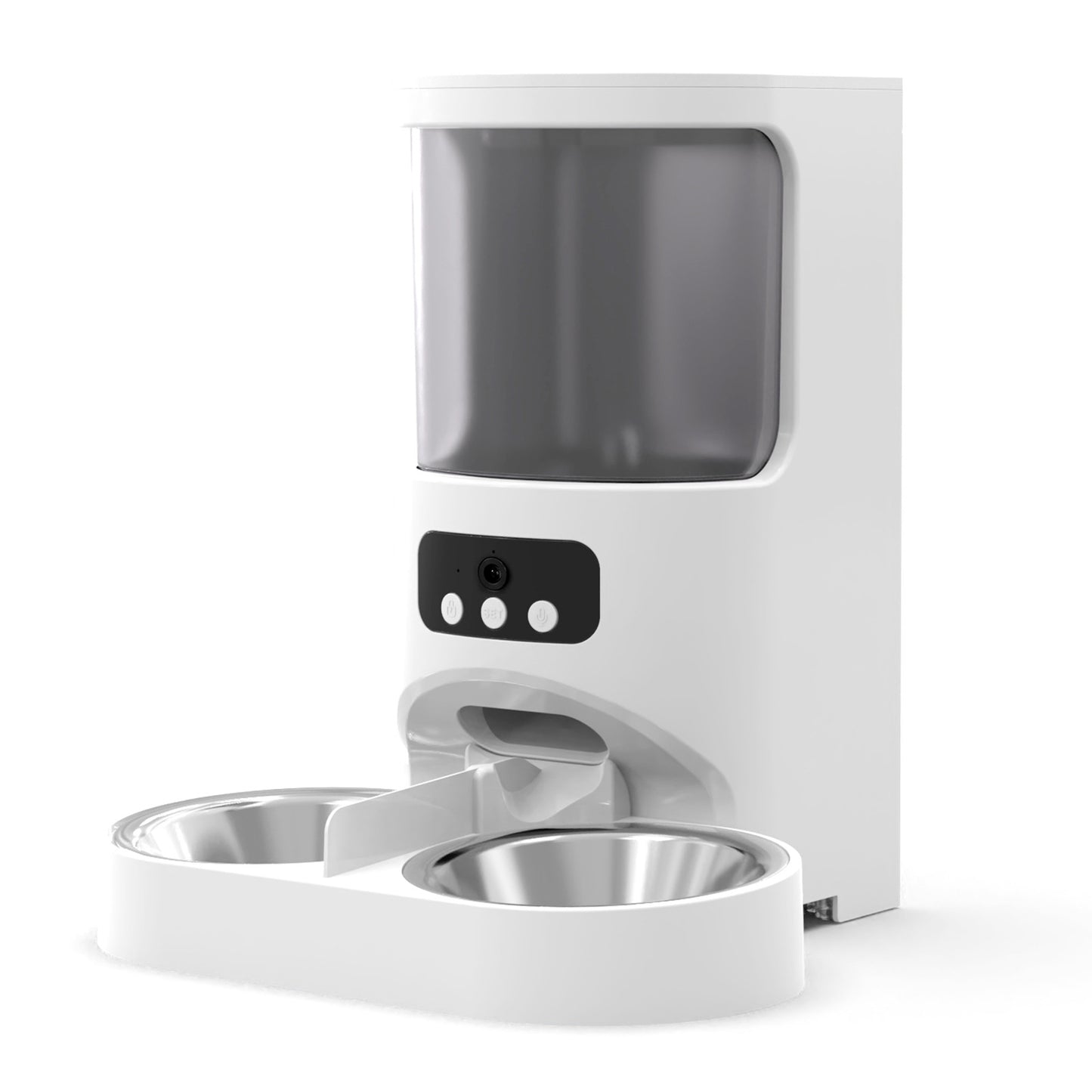 Automatic Pet Feeder with Timer & Portion Control | Smart Cat & Dog Food Dispenser | 4L Capacity | APP Control & Camera
