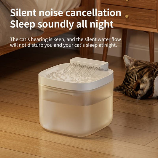 Smart Pet Water Fountain – Automatic Circulating Filtered Water Dispenser for Cats & Dogs – 3L Large Capacity, Quiet, Hygienic & Easy to Clean