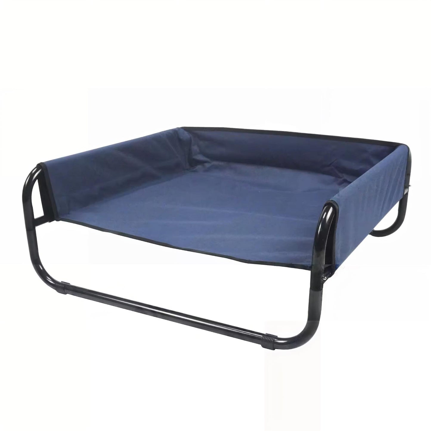 Sofa-Style Elevated Dog Bed | All-Season Oxford Fabric Pet Cot | Raised Camping Dog Lounger for Medium & Large Dogs