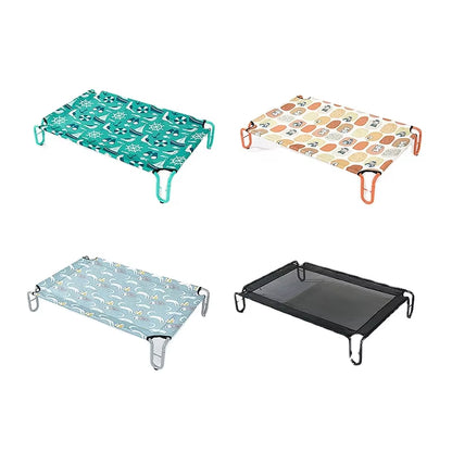 U-Shaped Luxury Outdoor Elevated Dog Bed | High-Weight Capacity, Breathable Oxford Fabric | Waterproof, Non-Slip Pet Bed for Dogs of All Sizes | Multi-Color Design