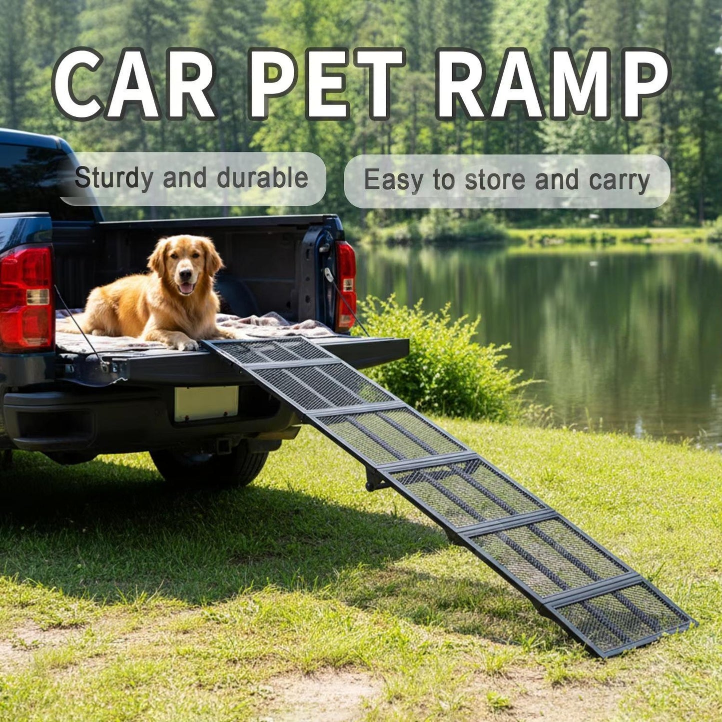 Foldable Pet Ramp for Dogs