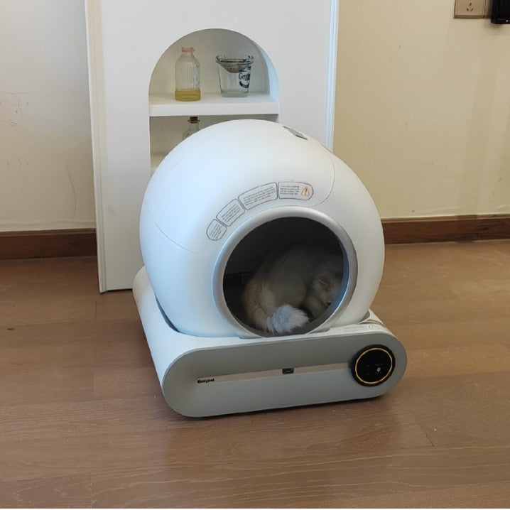 Automatic Self-Cleaning Cat Litter Box | Smart Odor Control | Large Capacity APP-Connected Cat Toilet