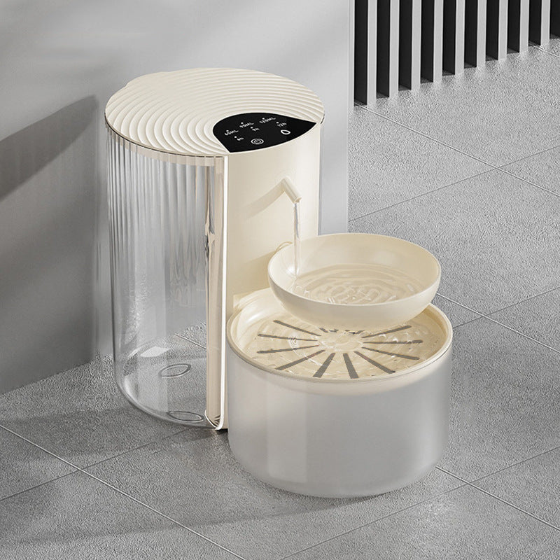 Smart Pet Water Dispenser with Clean & Dirty Water Separation | Automatic Pet Water Fountain with Wireless Charging | 3L Capacity for Cats & Dogs