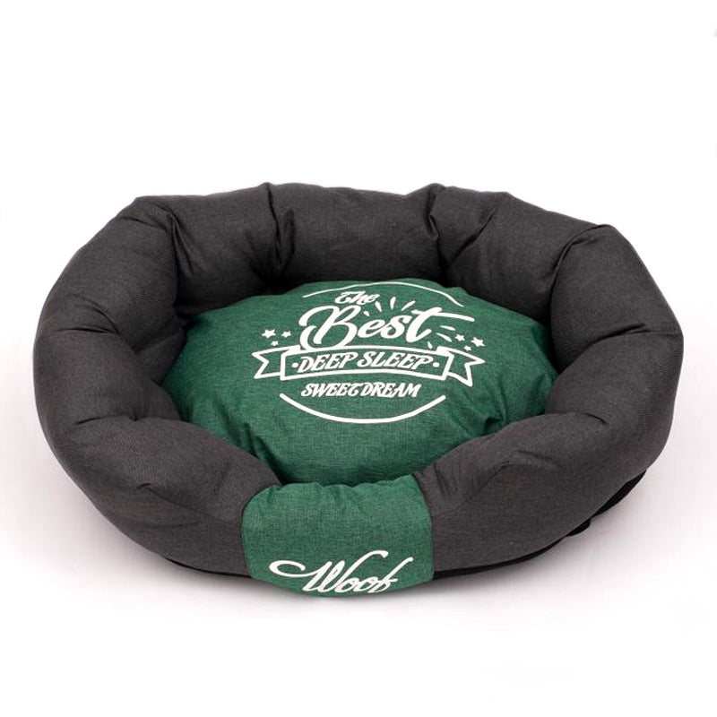 Luxury Teflon Pet Bed | Washable Dog Sofa & Cat Nest | Anti-Stain, Durable & Comfortable Pet House for Cats & Small Dogs