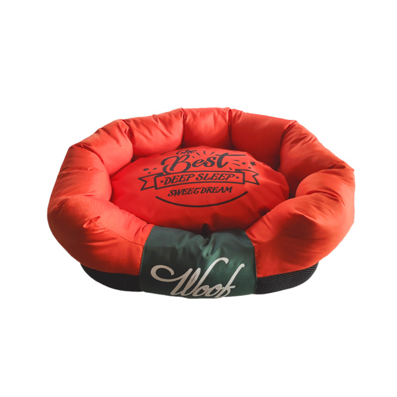 Luxury Teflon Pet Bed | Washable Dog Sofa & Cat Nest | Anti-Stain, Durable & Comfortable Pet House for Cats & Small Dogs