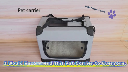 PHH-PC05 Portable Pet Crate | Foldable Dog & Cat Tent Kennel | Travel Carrier for Pets
