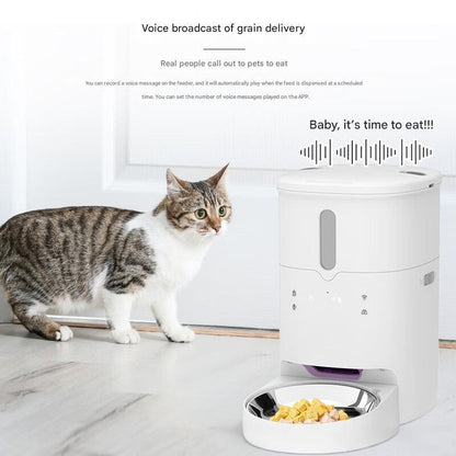 Smart Automatic Pet Feeder with WiFi APP Control | Dual Bowls | 3L / 6L Large Capacity | Cats & Dogs